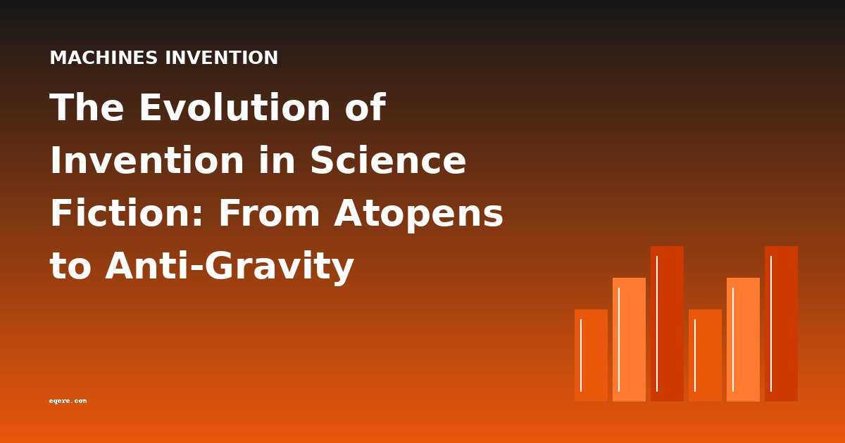 The Evolution of Invention in Science Fiction: From Atopens to Anti-Gravity