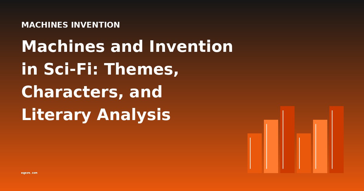 Machines and Invention in Sci-Fi: Themes, Characters, and Literary Analysis