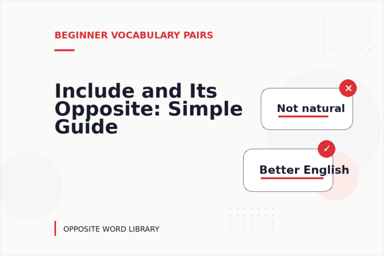 Include and Its Opposite: Simple Guide Include and Its Opposite: Simple Guide