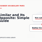 Similar and Its Opposite: Simple Guide